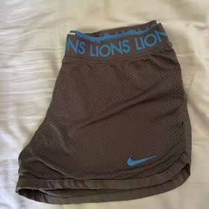 Nike Detroit lions shorts